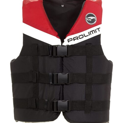 Prolimit Nylon wake-ski vest black-red